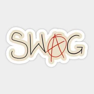 Swag Babey!!! Sticker